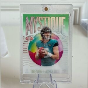 2021 Panini Illusions Trevor Lawrence Mystique Card. Jacksonville Jaguars.